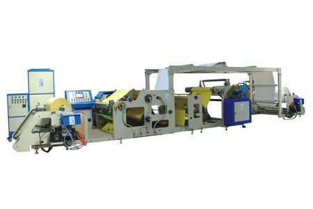 Machine d'enduction d'adhésif thermofusible à grande vitesse