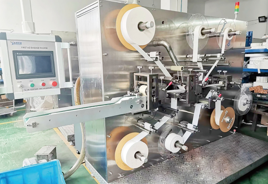 Ligne de fabrication de bandages de premiers secours, JY-200F