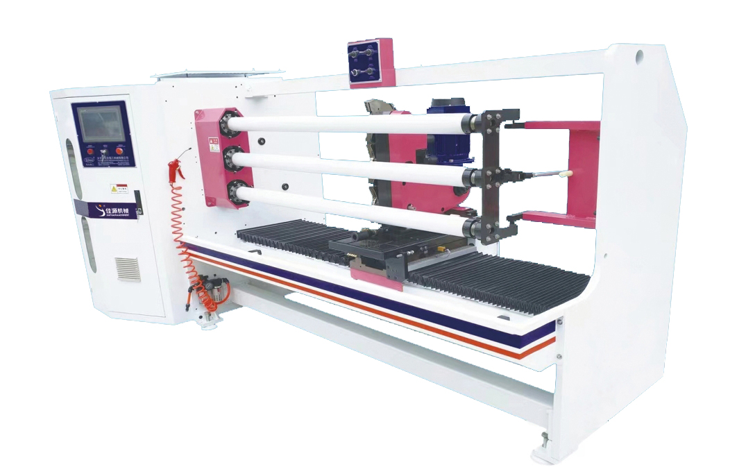 Refendeuse à rouleaux automatique à trois arbres, JY-708
