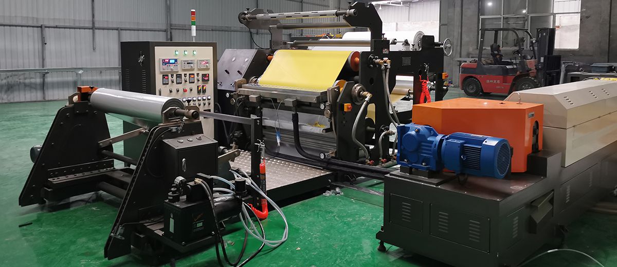 Ligne de production de bandes en butyle