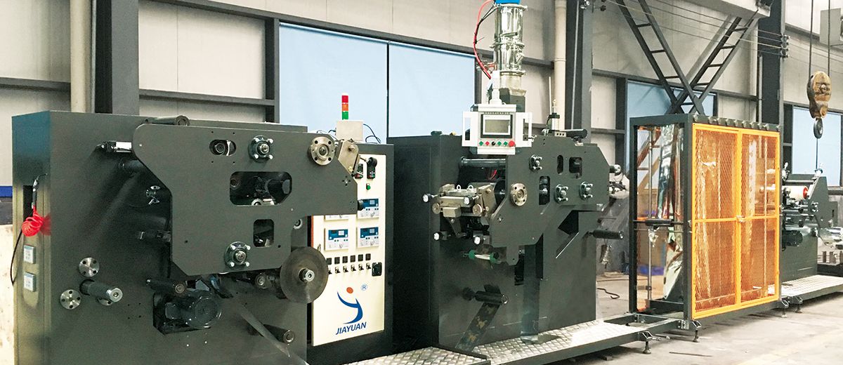 Ligne de production de rubans adhésifs